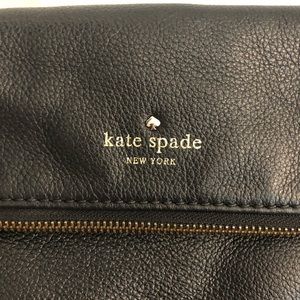 Kate Spade Black Pebbled Leather crossbody/shoulder bag